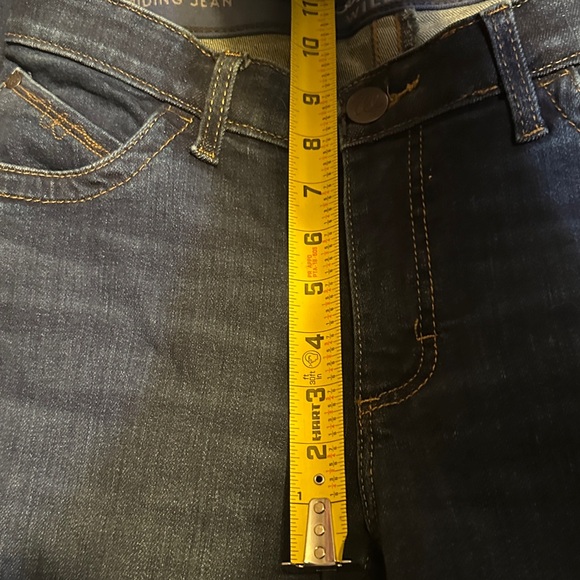 693.  Wrangler Women's Boot Cut Jeans - Indigo 7x 32 - Picture 7 of 9